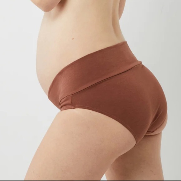 MATERNITY FOLD OVER PANTIES - Picture 1 of 6